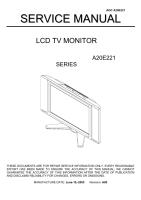 A20E221 LCD Manual de Serviço.pdf